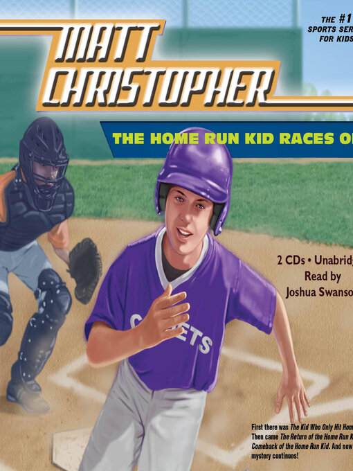 Cover image for The Home Run Kid Races On